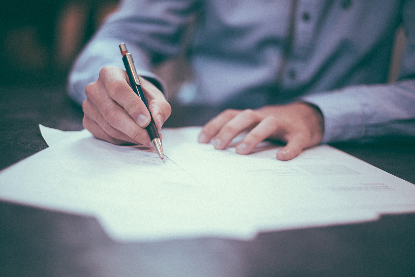 Signature des documents devant être présenté lors des soins infirmiers à domicile